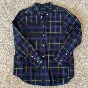 Plaid Ralph Lauren Casual Button Down